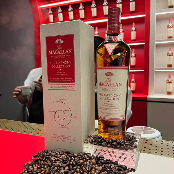 Macallan Harmony 系列“灵感来自浓郁的阿拉比卡咖啡”，44% ABV