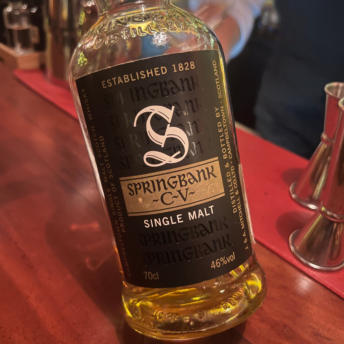 [Review] Springbank C.V. Single Malt (Circa 2010s) With Gold Label, 46% ...