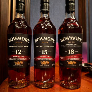 We Taste Test Bowmore’s New Expanded Core Range: Bowmore Sherry Oak Cask Series
