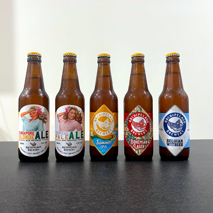 Archipelago Brewery Bottled Craft Beer Lineup
