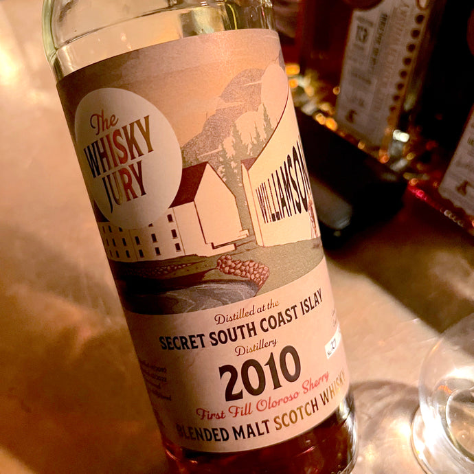 Williamson Secret Islay Distillery, The Whisky Jury (Laphroaig, First Fill Oloroso), 52.3% ABV