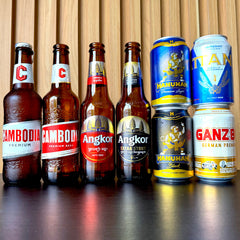 We Taste Test & Rank Cambodia's Big 5 Beers (Angkor Beer, Cambodia Beer, Hanuman, Vattanac, Ganzberg) & A Brief History Of Asia's New Land Of Opportunity For Aspiring Brewers