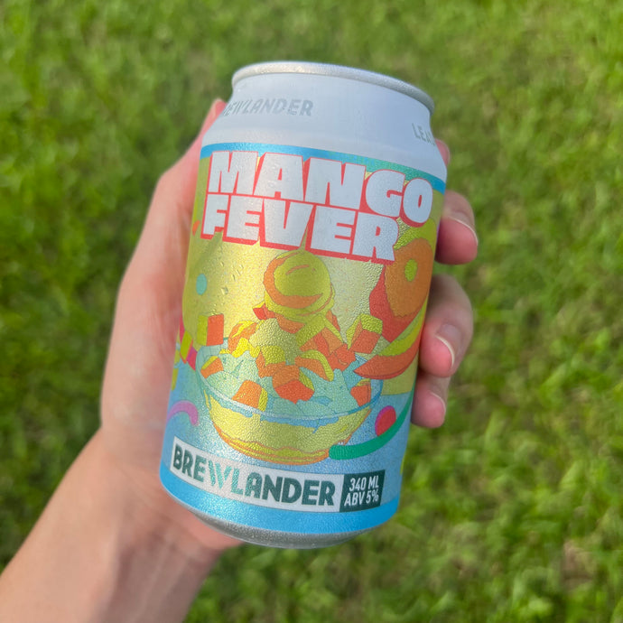 Brewlander Mango Fever Wheat Beer, 5% ABV
