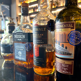 Tasting La Maison du Whisky's 18th Anniversary Rums & Whiskies: Macallan Speymalt 24YO, Blanton's Single Barrel, Neisson Rhum Vieux, TCRL Barbados (Foursquare)