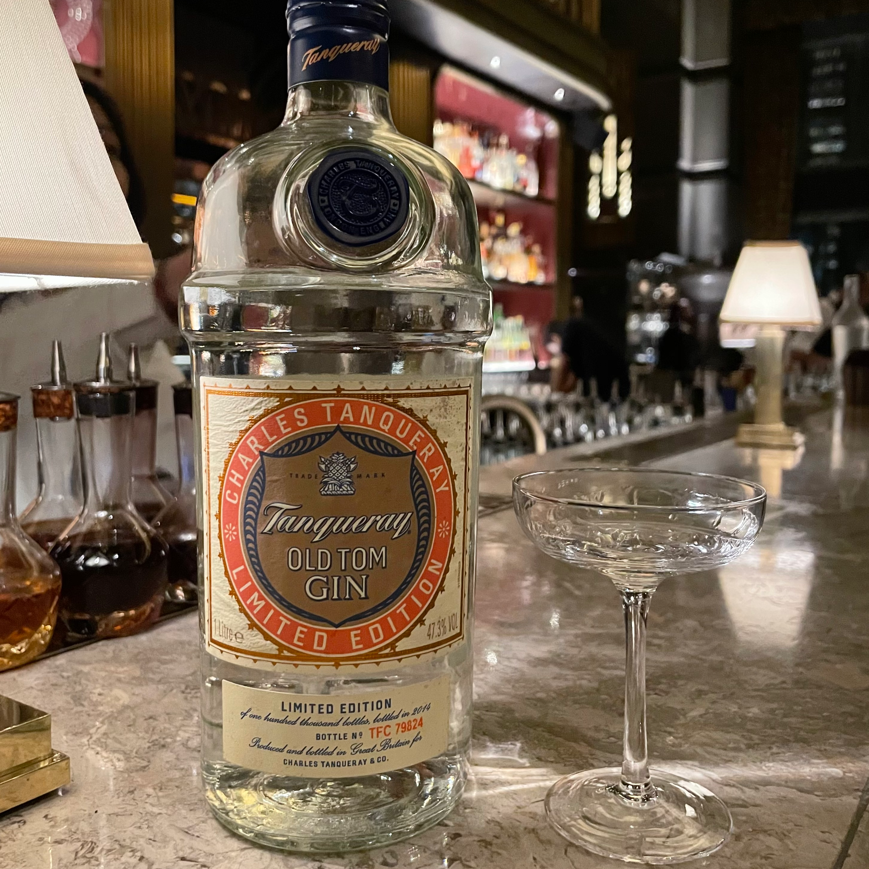 Tanqueray Old Tom Gin, 47.3% ABV: A Limited Gin Revived from