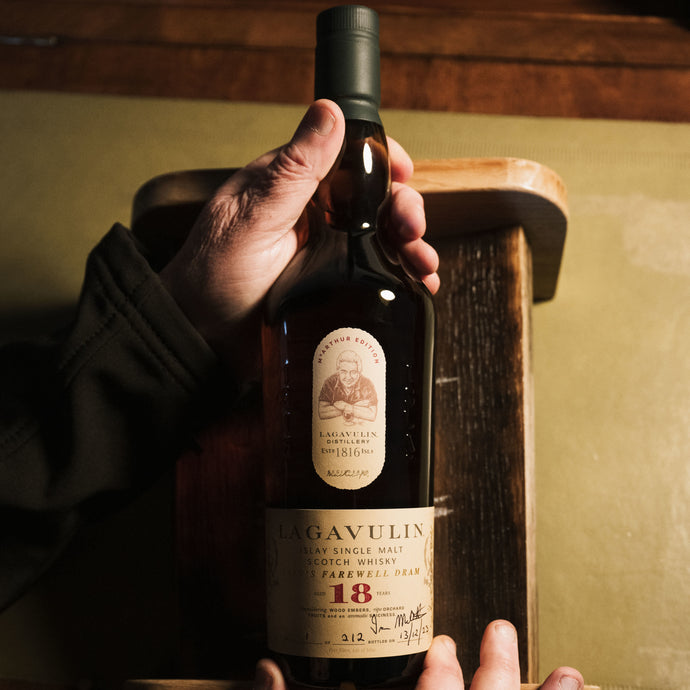 Lagavulin Honours Departing Manager With 'Iain’s Farewell Dram' Limited Edition