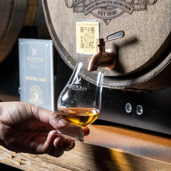 Fancy Whisky Straight From The Cask? Quaich Bar Collector Debuts Duncan Taylor Smart Casks