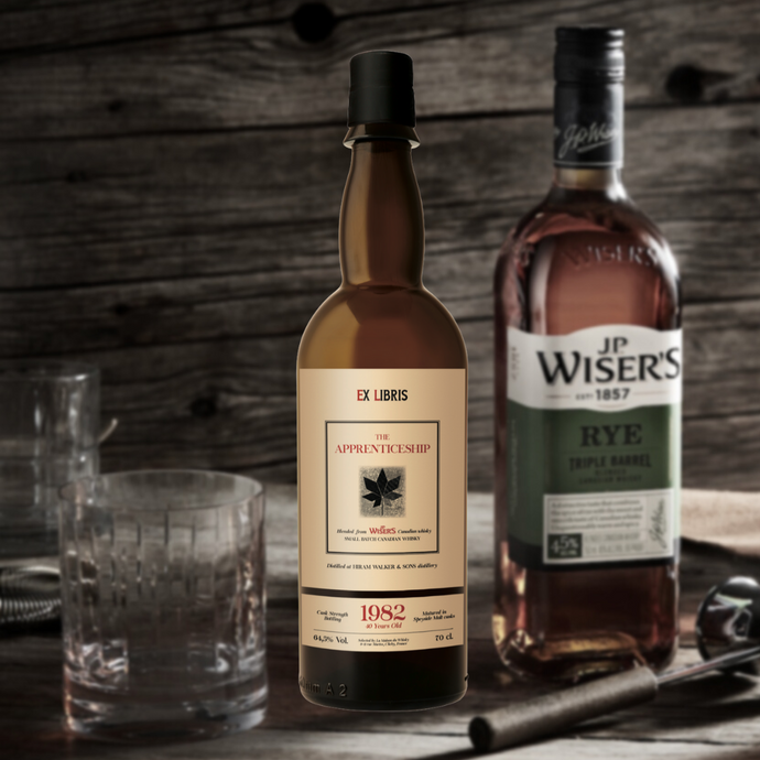 LMDW releases a Ripe Old 40 YO JP Wiser’s Canadian Rye Whisky