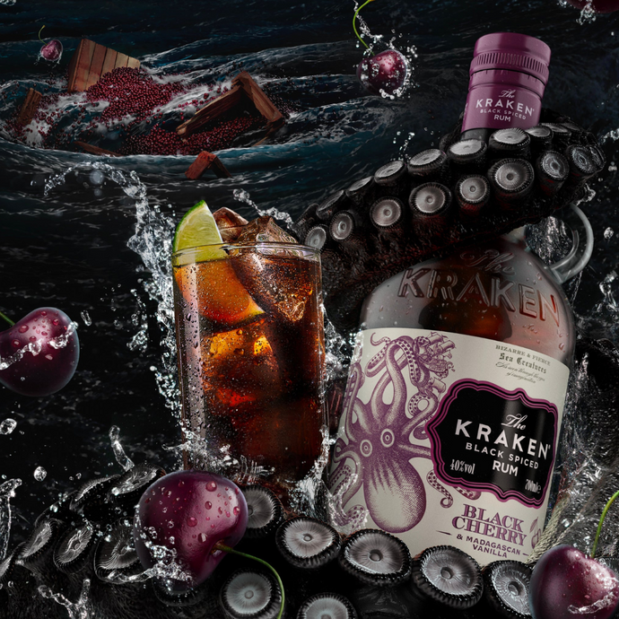Kraken Black Spiced Rum Reveals Black Cherry & Madagascan Vanilla