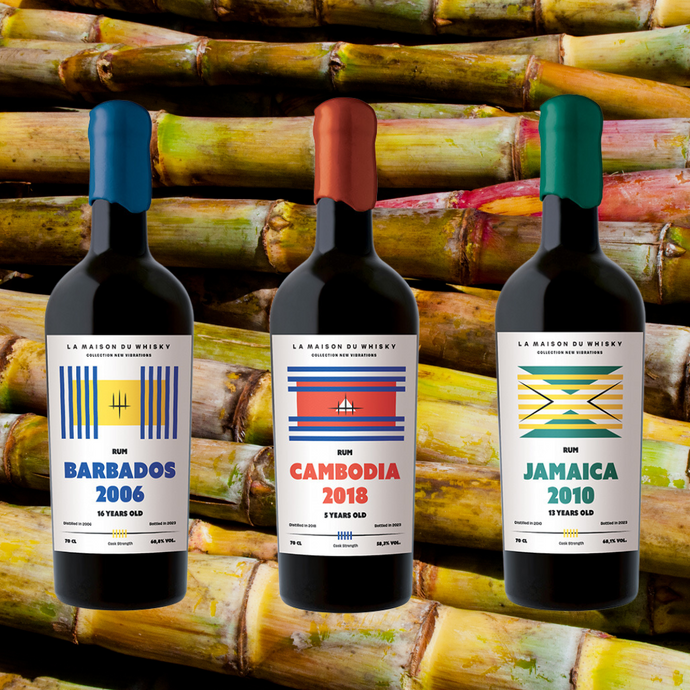 La Maison du Whisky's Flag Series Continues With Rums From Barbados, Cambodia and Jamaica