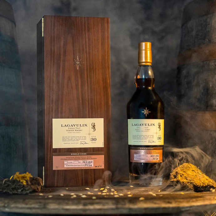 Lagavulin Cask of Distinction Bottles Oldest 30 Year Old Single Sherry Cask Fully Matured Whisky