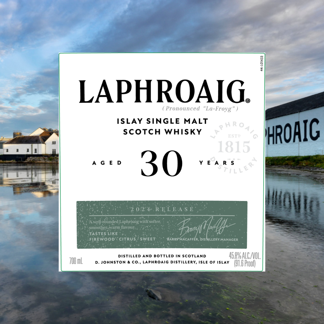 Laphroaig 30 Year Old Slated For 2024 Release 88 Bamboo