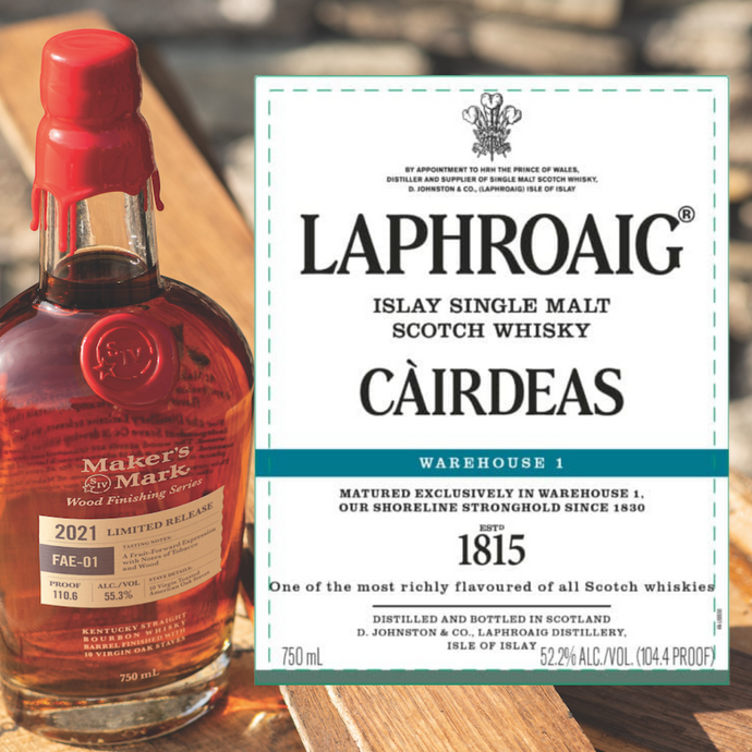 Laphroaig Cairdeas Warehouse 1 Matured In Marker's Mark Bourbon Barrel