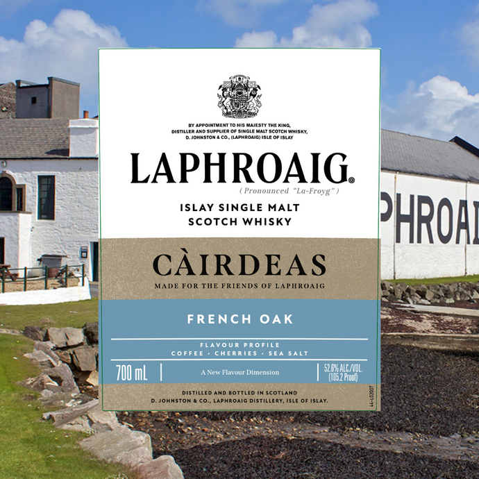 Laphroaig's New Cairdeas French Oak Is Islay Distillery's First Ever 100% French Oak Maturation