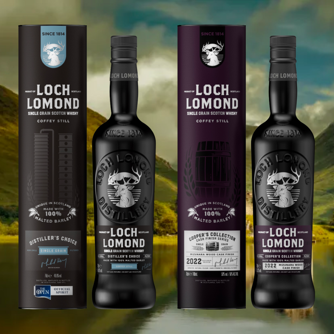 Loch Lomond New Single Grains - Blender's Choice and Mizunara Finish