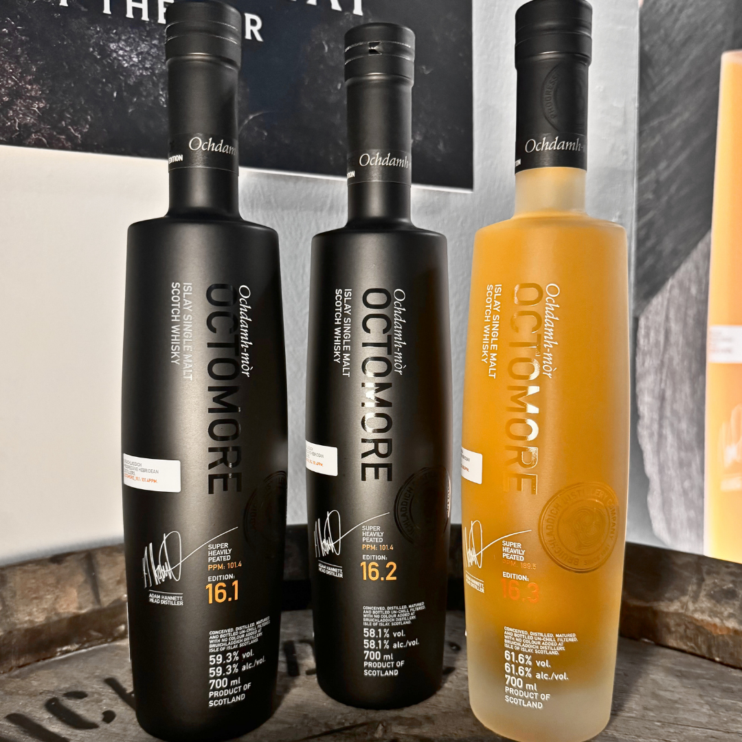 We Taste Test The Octomore 16 Series: 16.1, 16.2, 16.3 – 88 Bamboo
