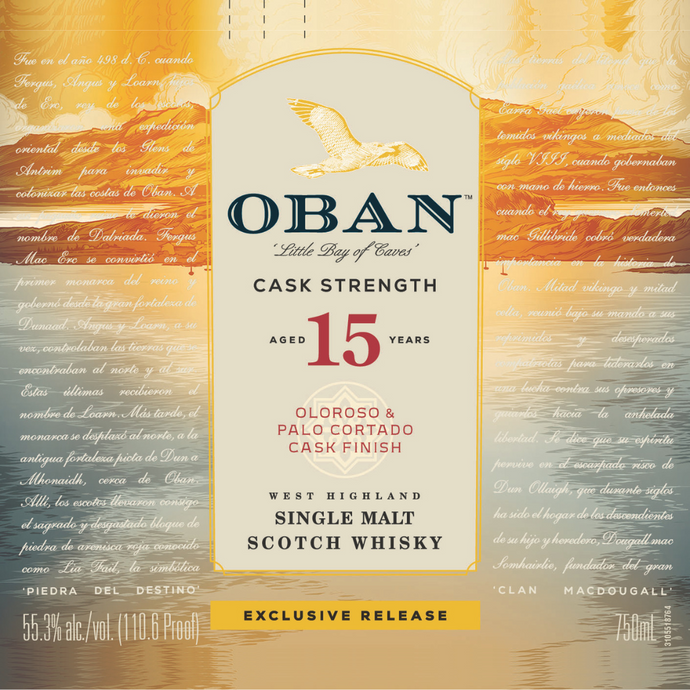 Oban Sees New Cask Strength 15 Year Old Finished In Oloroso & Palo Cortado Sherry