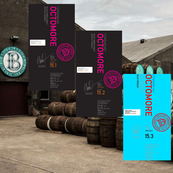 Octomore 15 (15.1, 15.2, 15.3) Series Slated For 2024