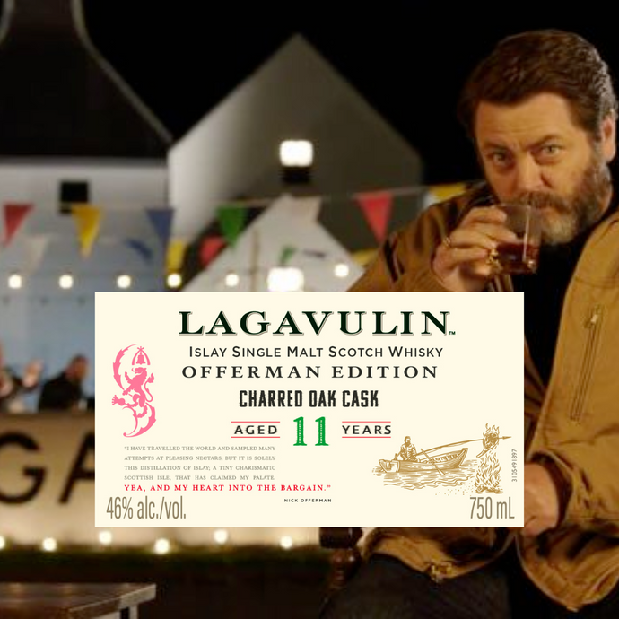 Lagavulin's Third Offerman Edition 11 Years Old Charred Oak Cask