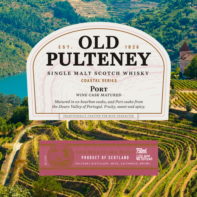 Old Pulteney Coastal Series Makes Land In Portugal With Port Cask Finish