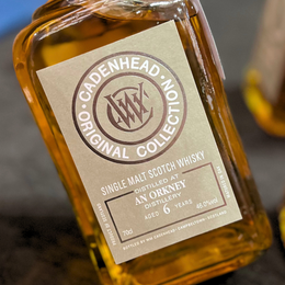 An Orkney Distillery, 6 Years Old Single Malt by Cadenhead, 46% ABV