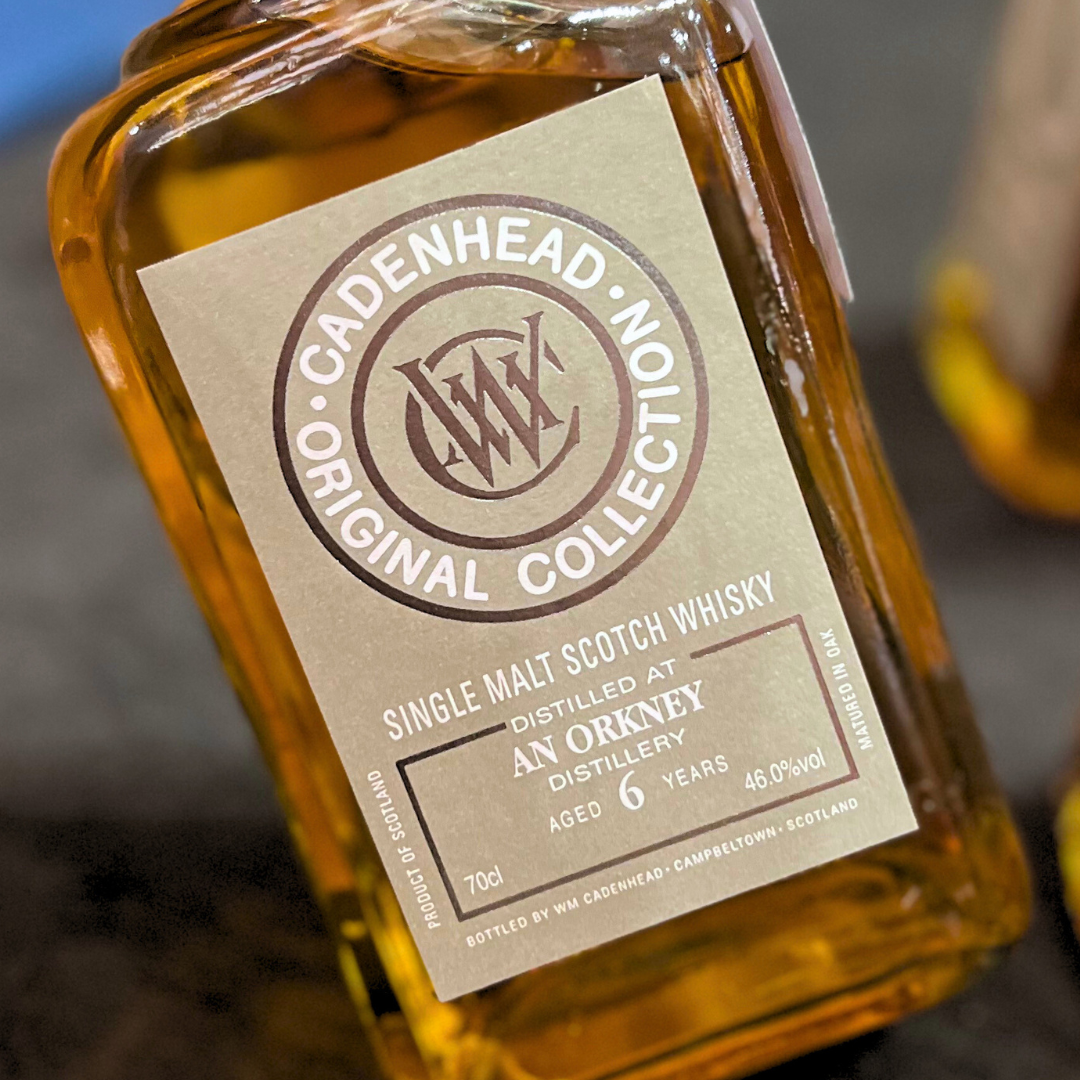 An Orkney Distillery, 6 Years Old Single Malt by Cadenhead, 46