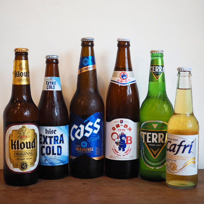 Taste Testing The 6 Most Popular Beers From Korea: Cass, Hite, Terra, Kloud, OB, Cafri