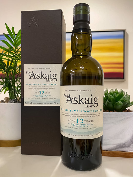 Port Askaig 12 Years Old, Spring Edition 2020, Elixir Distillers, 45.8%, IB, 12 Years Old, 2006/7 (of 5000 Bottles)