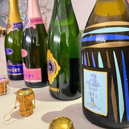 Pommery Champagne: The House That Created Brut; Taste Testing Pommery Champagne Brut Royal, Cuvee Louise, Grand Cru Vintage, Apanage 1874, Royal Blue Sky & Brut Rose Royal