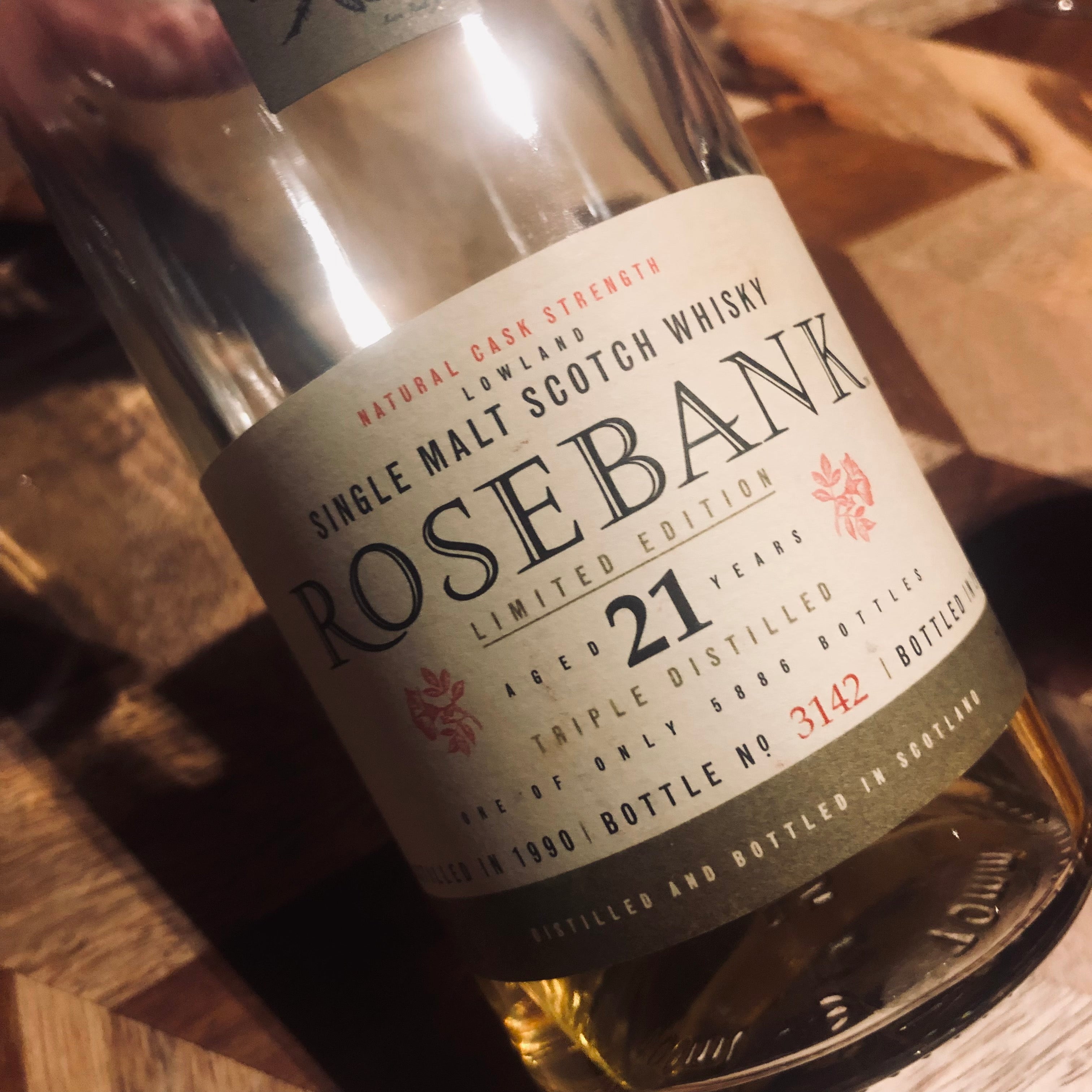 Rosebank, 21 Years Old, 1990, 53.8% Abv, Diageo Special Releases