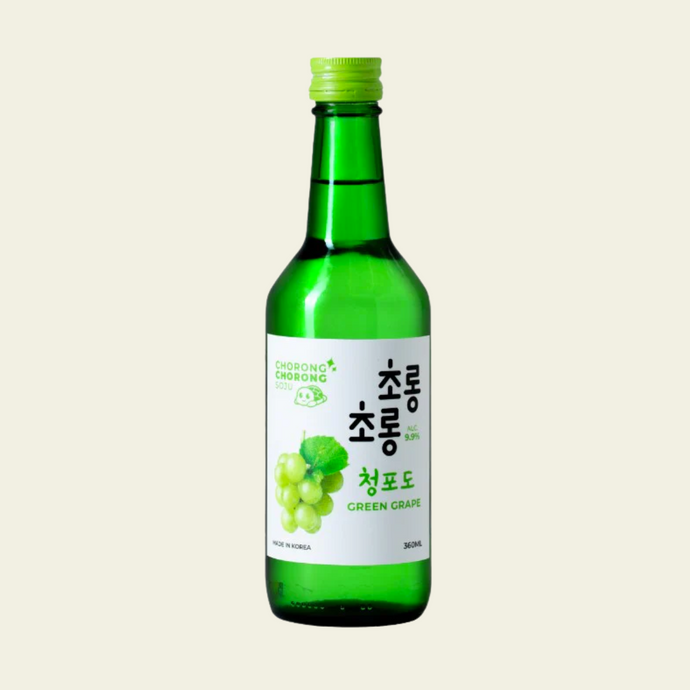 Chorong Chorong Green Grape Soju - Honest Review