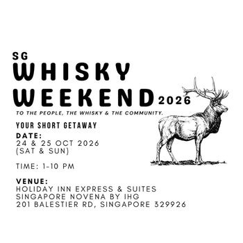 SG Whisky Weekend Is Back This October 24 & 25!
