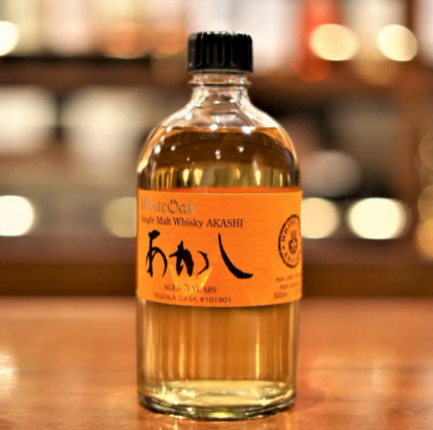 Single Malt Akashi 3 years Tequila Cask