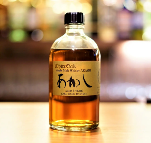 Single Malt Akashi 4 Year Old Japanese Sake Cask