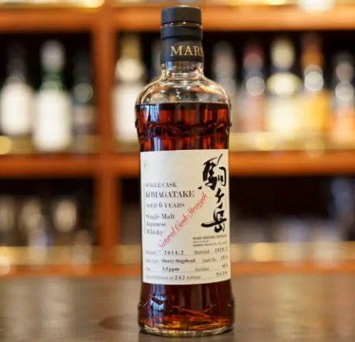 Mars Single Cask Komagatake 2014 No.1834 AGED 6 YEARS