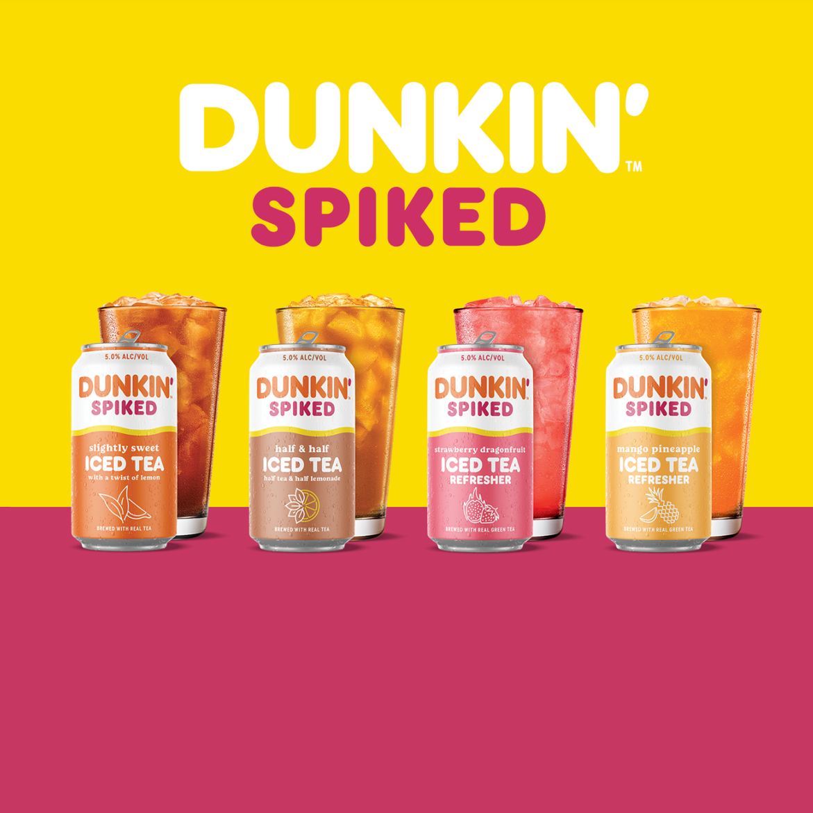 Dunkin’ Donuts Enters Alcoholic Dunkin' Spiked Coffees & Iced Teas – 88 ...