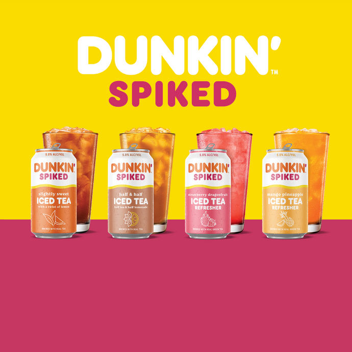 Dunkin’ Donuts Enters Alcoholic Dunkin' Spiked Coffees & Iced Teas