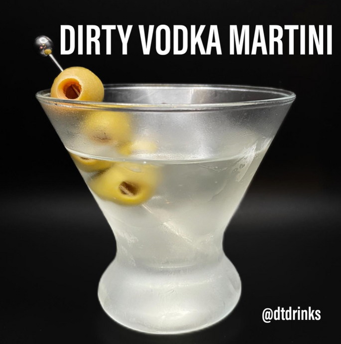 Dirty Vodka Martini