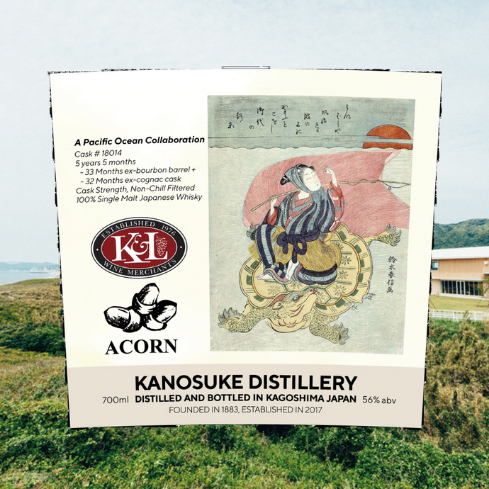 A Pacific Ocean Collaboration Sees Single Cask Of Kanosuke Bottled With K&L and Acorn