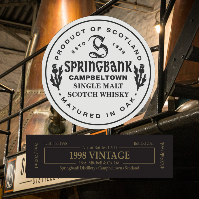 Springbank Debuts New Vintage Series Showcasing Oldest Whiskies