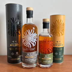 Taste Testing South Korea's Craftbros' JEGI Collaboration Series Saburomaru Double Malt Whisky & IPA Newborn Soorok Peated