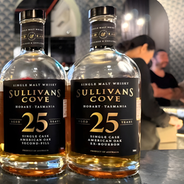 Taste Testing Sullivans Cove's Landmark 25 Year Old American Oak Single Casks Ex Bourbon & Second Fill