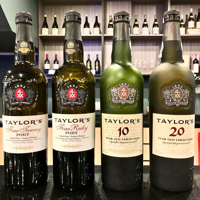 Into The Douro With Four Port Wines From Taylor's: Fine Ruby, Fine Tawny, Taylor's 10 Year Old Tawny Port & Taylor's 20 Year Old Tawny Port