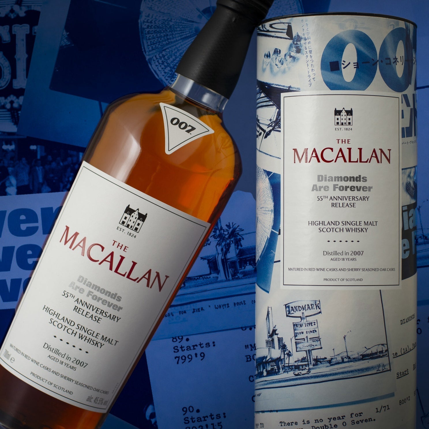 Macallan Celebrates 55th Anniversary Release of Iconic 1971 James
