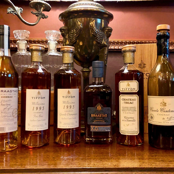 A Trip To The Tiffon Cognac House: Tiffon 1995 Grande Champagne & 1995 Fins Bois, Chateau de Triac, Braastad XO, Tiffon Cuvee Centenaire & Braastad Cocktail Edition