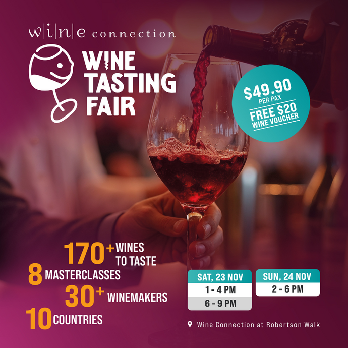 Wine Connection Returns With Two-Day Annual Tasting Fair Featuring Over 170 Wine Labels