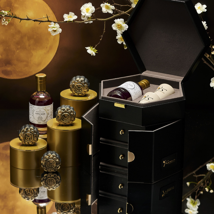 Manhattan and Roku Gin Launch Luxury Snowskin Mooncake and Gin Cocktail Box