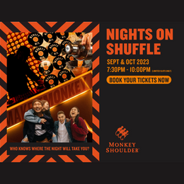 Monkey Shoulder Puts "Nights on Shuffle": City-Wide Mystery Evening Escapades