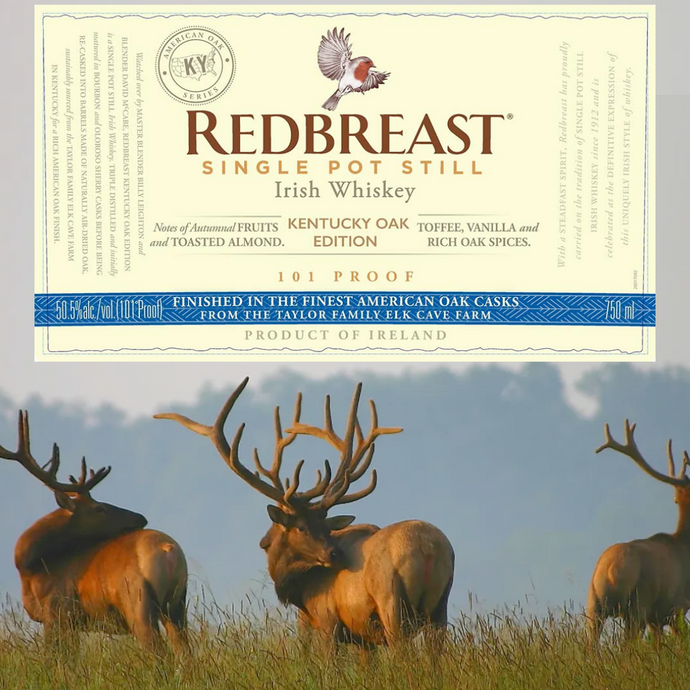 Redbreast Kentucky Oak Edition, First Of New American Oak Series