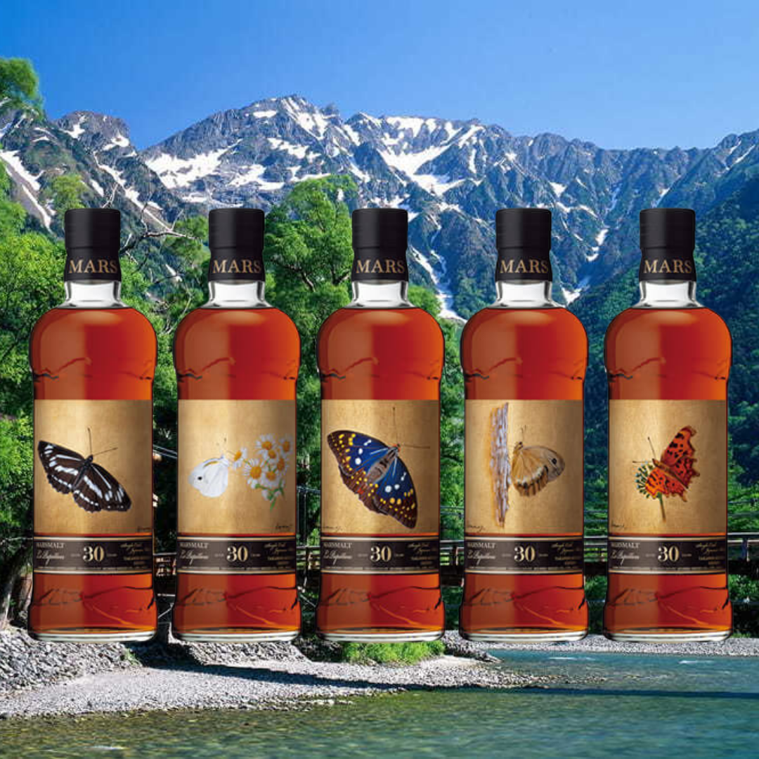 MARS MALTS Le Papillon シングルモルトウイスキー マルスモルト ル・パピヨン シングルカスク ツマベニチョウ
